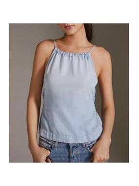 cloth & stone Pale Blue Halter Cami
